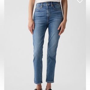 GAP vintage high rise slim jeans